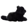 Plyš Kočka černá ležící 20 cm Eco-friendly