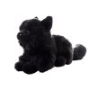 Plyš Kočka černá ležící 20 cm Eco-friendly