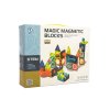 Kuličková dráha magnetická stavebnice plast 66ks v krabici 31x25x8cm
