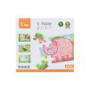 Dřevěné puzzle - farma