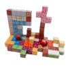 magneticka stavebnice minecraft creeper box 98ks