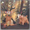 Plyšák 99 Night Forest Deer – tajemný jelen/sova z hororové hry (SKLAD)