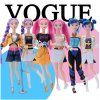 Módní oblečení pro Barbie ve stylu "Kpop Demon Hunters" (SKLAD)