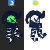 Boys Excavator Cartoon Pajamas Sets Kids Pyjamas Glow in the Dark Baby Pajamas Sets Kids Pijamas 1