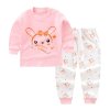 2019 New Kids Boys Girls Pajama Sets Cartoon Print Long Sleeve Cute T Shirt Tops with 7