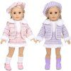 Set zimního oblečení pro panenku American girl a Baby Born 43 cm