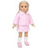 Zimní set pro panenku American girl a Baby Born 43 cm (sukně a bunda)