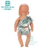 Fashion doll clothes for 43cm toy new born doll accessories and american doll unicorn outfit Swimsuit 6