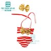 Fashion doll clothes for 43cm toy new born doll accessories and american doll unicorn outfit Swimsuit 7