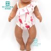 Fashion doll clothes for 43cm toy new born doll accessories and american doll unicorn outfit Swimsuit 3