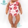 Fashion doll clothes for 43cm toy new born doll accessories and american doll unicorn outfit Swimsuit 4