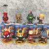 Vtipné figurky hrdinů Avengers, sada 8 kusů