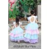 Christmas Fluffy Girl Princess Unicorn Dress Gorgeous Backless Long Tail Wedding Dress Kids Halloween Unicorn Cosplay 2