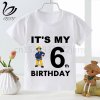 Birthday Tshirt Fireman Sam Kids Birthday Gift T shirt Children Cartoon Bing Rabbit Bunny Funny Printing 6