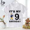 Birthday Tshirt Fireman Sam Kids Birthday Gift T shirt Children Cartoon Bing Rabbit Bunny Funny Printing 9