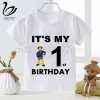 Birthday Tshirt Fireman Sam Kids Birthday Gift T shirt Children Cartoon Bing Rabbit Bunny Funny Printing 1