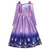 Summer Snow Queen Girls Dress Anna Elsa 2 Cosplay Costume Kids Halloween Princess Dress Fancy Children 14