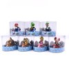 Super Mario Bros Figures 13Cm Japan Anime Luigi Dinosaurs Donkey Kong Bowser Kart Pull Back Car 2 (1)