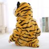 Baby Girls rompers new born baby Clothes Hooded Boys Kids jumpsuit Brand Long Sleeve Soft Flannel Tiger