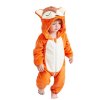 Baby Girls rompers new born baby Clothes Hooded Boys Kids jumpsuit Brand Long Sleeve Soft Flannel Fox