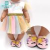 Unicorn šatičky pro American girl a Baby Born 43 cm