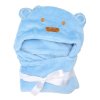 Newborn Baby Bathrobe Pajamas Cute Animal Cartoon Babies Kids Blanket Hooded Bathrobe Sleepers Toddler Comfortable Bath 02