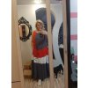ZANZEA dámské letní patchwork dlouhé maxi šaty