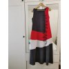 ZANZEA dámské letní patchwork dlouhé maxi šaty
