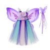 0 Vestido Infantil Real 2019 Girls Tutu Dress Baby Fluffy Tulle With Butterfly Wing Halloween Kids Party