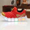 16 Girls kid shoes Luminous Boys Sneaker Lighted Glowing Children Toddler Cartoon Baby Shoes Kids Led Shoes