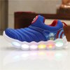 2 Girls kid shoes Luminous Boys Sneaker Lighted Glowing Children Toddler Cartoon Baby Shoes Kids Led Shoes