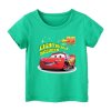 3 2020 New Summer 95 cars Boy T Shirt Cotton Short Sleeve T shirt Print Children s