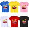 1 2020 New Summer 95 cars Boy T Shirt Cotton Short Sleeve T shirt Print Children s (1)