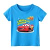 1 2020 New Summer 95 cars Boy T Shirt Cotton Short Sleeve T shirt Print Children s