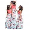 4 Mother Daughter Dresses Outfits Sleeveless Long Dress Mom And Daughter Dress Girls Mother And Me Dress