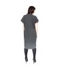 Be MaaMaa Těhotenské šaty/tunika BELLA - grafit (Velikosti těh moda S/M)