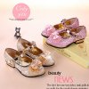 3 New Summer Girls Leather Shoes Children Girls Baby Princess Bowknot Slip on Sneakers Pearl Diamond Single