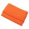 luxusni bavlnena pletena deka decka cube 80 x 100 cm orange