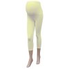 Gregx Těhotenské legíny 3/4 délka - ecru, vel. XS/S (Velikosti těh moda XS/S)