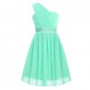 0 iEFiEL flower princess girl Chiffon dress kids teenagers clothes Christmas party dresses performance Prom Formal Party