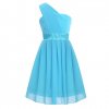 1 iEFiEL flower princess girl Chiffon dress kids teenagers clothes Christmas party dresses performance Prom Formal Party
