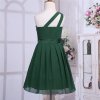 2 iEFiEL flower princess girl Chiffon dress kids teenagers clothes Christmas party dresses performance Prom Formal Party (1)