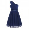 4 iEFiEL flower princess girl Chiffon dress kids teenagers clothes Christmas party dresses performance Prom Formal Party