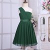 1 iEFiEL flower princess girl Chiffon dress kids teenagers clothes Christmas party dresses performance Prom Formal Party (1)
