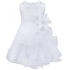 6 iiniim Vestido infantil festa Baby Girls Dress Baptism Toddler Gown Pageant Dress Pearls Princess for Wedding