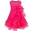 1 iiniim Vestido infantil festa Baby Girls Dress Baptism Toddler Gown Pageant Dress Pearls Princess for Wedding