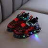 5 2020 Boys Glowing Light Sneakers Spring and Autumn Fashion Children Sport Shoes Luminous Baby Cartoon Causal