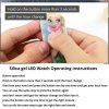 5 NEW Luminous Princess Elsa Children Watches Kids Spiderman Avengers Cartoon Pattern LED Girls Watch Reloj Infantil