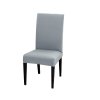 0 Solid Color Chair Cover Spandex Stretch Elastic Slipcovers Chair Covers White For Dining Room Kitchen Wedding