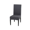 13 Solid Color Chair Cover Spandex Stretch Elastic Slipcovers Chair Covers White For Dining Room Kitchen Wedding